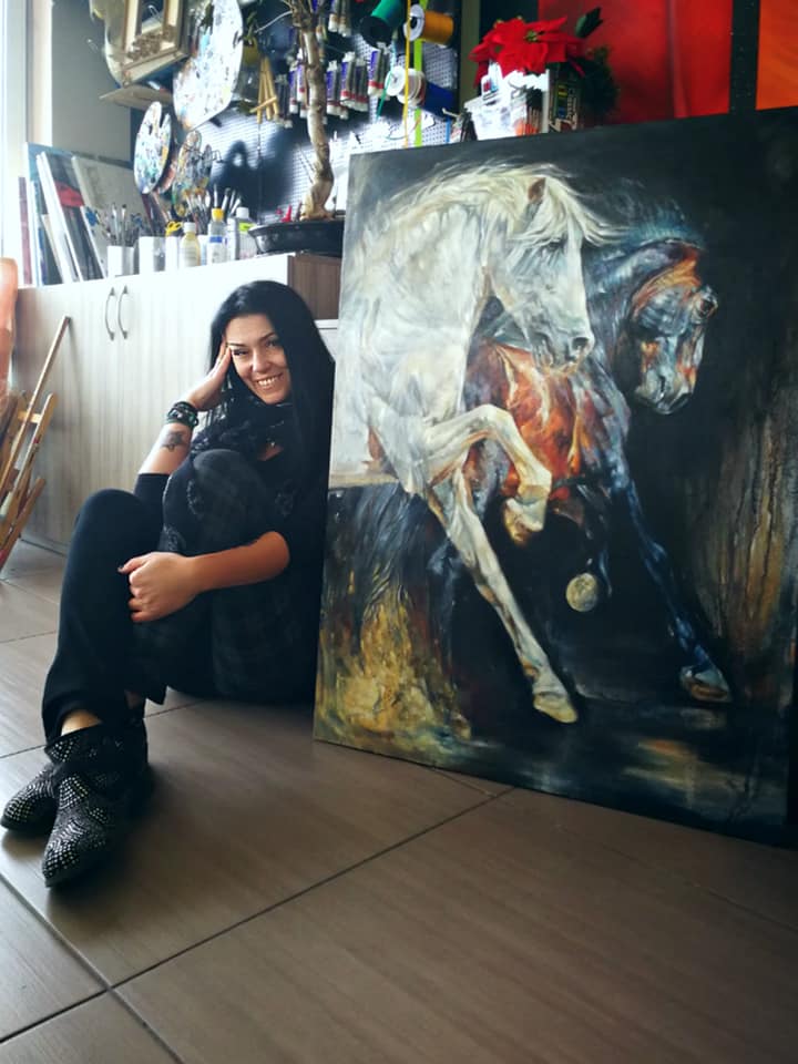 Equine Art by Daniela Nikolova-Sidiropoulou